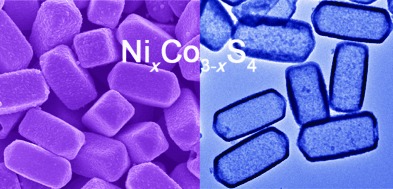 Formation of NixCo3−xS4 Hollow Nanoprisms with Enhanced Pseudocapacitive Properties