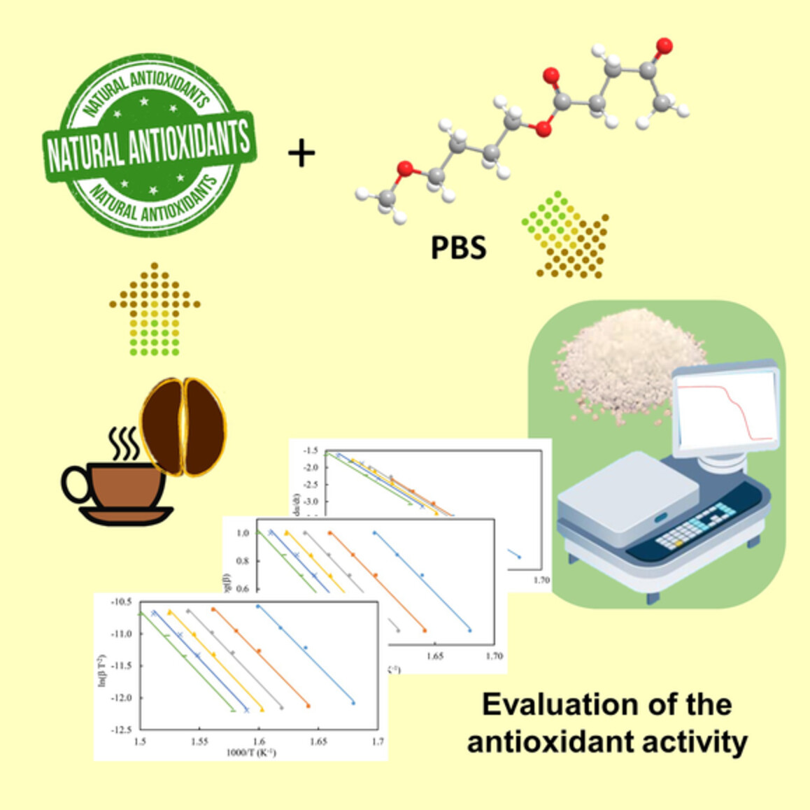 Evaluation of the activity of natural phenolic antioxidants, extracted from industrial coffee residues, on the stability of poly(1,4-butylene succinate) formulations
