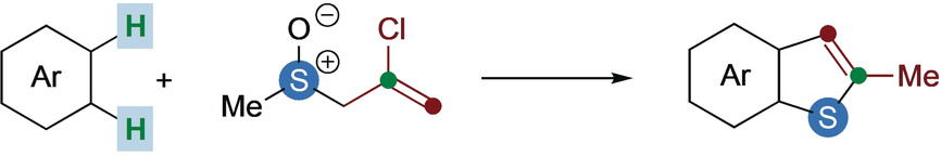 Metal-Free Synthesis of Benzothiophenes by Twofold C−H Functionalization: Direct Access to Materials-Oriented Heteroaromatics