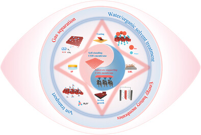 Continuous Covalent Organic Frameworks Membranes: From Preparation Strategies to Applications