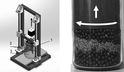 Structuring of Batch Mixer Loading to Improve Mixing Time and Mixture Quality of Solids