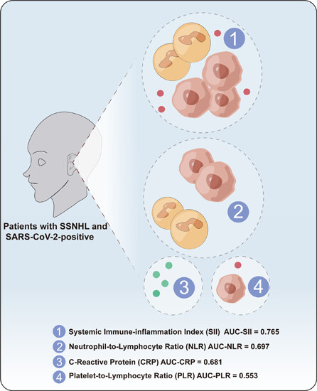 Clinical utility of inflammatory biomarkers in COVID-19-related sudden sensorineural hearing loss