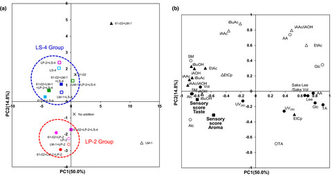 Combination of four bacterial strains isolated from Yamahai-shubo in traditional Japanese sake brewing