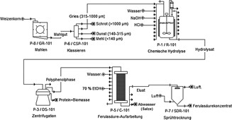 Aufarbeitung von Polyphenolen aus Weizen mittels Zeolithen am Beispiel der Ferulasäure Downstream Processing of Polyphenols from Wheat by Zeolites using the Example of Ferulic Acid