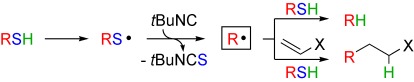 A Novel Tin-Free Procedure for Alkyl Radical Reactions
