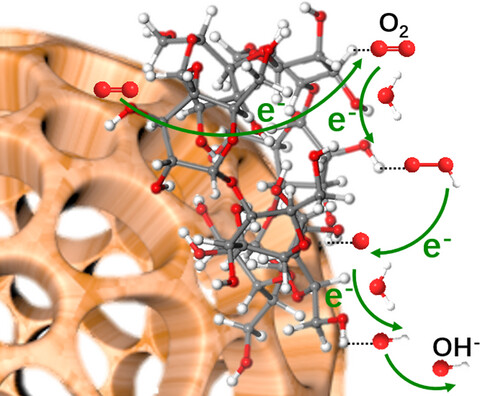 Surface Molecular Encapsulation with Cyclodextrin in Promoting the Activity and Stability of Fe Single-Atom Catalyst for Oxygen Reduction Reaction