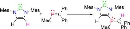 Abnormal Reactivity of an N-Heterocyclic Carbene (NHC) with a Phosphaalkene: A Route to a 4-Phosphino-Substituted NHC