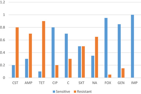 Detection of mcr-1-positive Escherichia coli in slaughterhouse wastewater collected from Dawen river