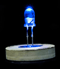 Background Story of the Invention of Efficient InGaN Blue-Light-Emitting Diodes (Nobel Lecture)