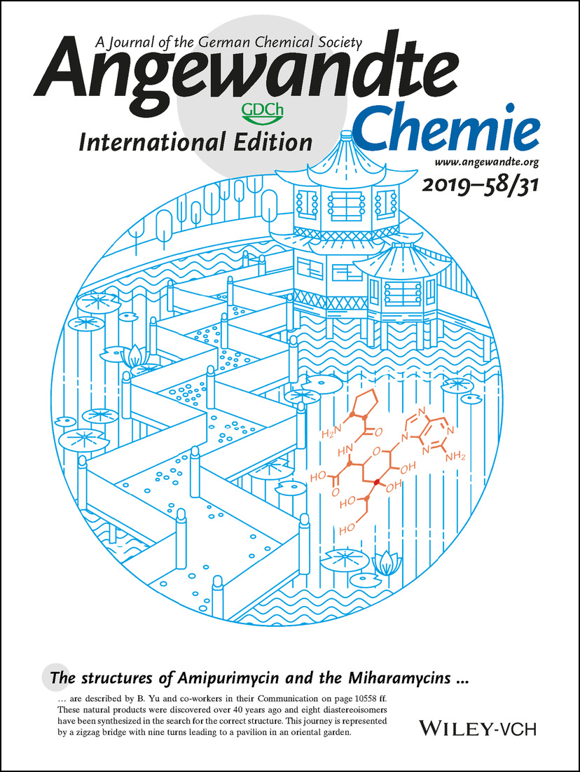 Inside Back Cover: The Miharamycins and Amipurimycin: their Structural Revision and the Total Synthesis of the Latter (Angew. Chem. Int. Ed. 31/2019) Volume 58 Issue 31, 2019