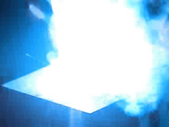 Chlorfreie Pyrotechnik: “grüne” Emission blauen Lichtes durch Kupfer(I)-iodid