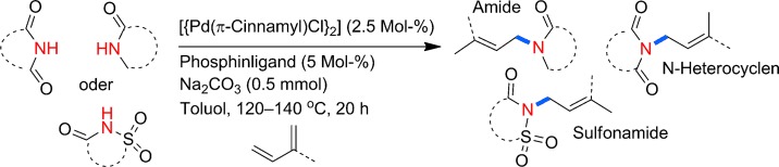 A General Catalytic Hydroamidation of 1,3-Dienes: Atom-Efficient Synthesis of N-Allyl Heterocycles, Amides, and Sulfonamides