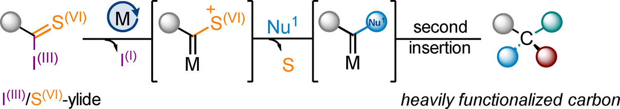 A Carbene Relay Strategy for Cascade Insertion Reactions