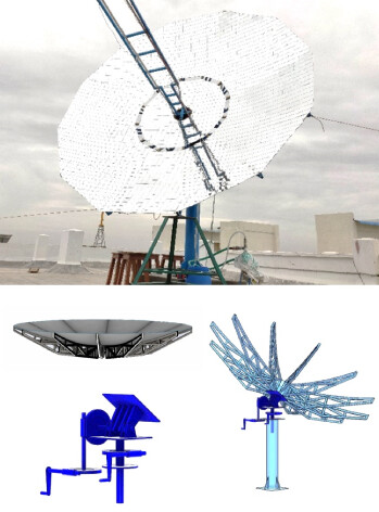 Design and development of a low-cost solar parabolic dish concentrator system with manual dual-axis tracking
