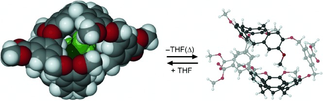Isolation and Structure of an “Imploded” Cryptophane