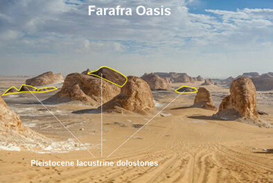 Quaternary lacustrine dolostones of Sahara: New geoheritage evidence from the Farafra Oasis (Egypt)