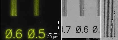 Synthesis and Properties of Alternating Fluorene-Based Oligomers for Sub-µm Photopatterning