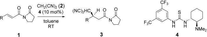 Enantioselective Michael Addition to α,β-Unsaturated Imides Catalyzed by a Bifunctional Organocatalyst