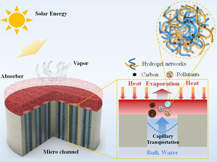 3D-Printed Bionic Solar Evaporator