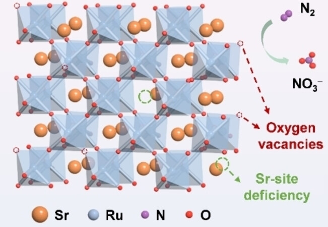 Perovskite Oxide as A New Platform for Efficient Electrocatalytic Nitrogen Oxidation