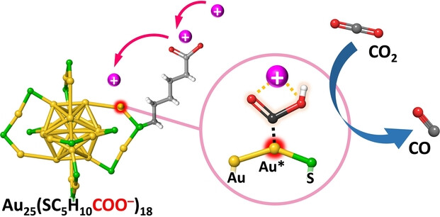 Boosting the Electroreduction of CO2 to CO by Ligand Engineering of Gold Nanoclusters