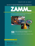 ZAMM - Journal of Applied Mathematics and Mechanics / Zeitschrift für Angewandte Mathematik und Mechanik