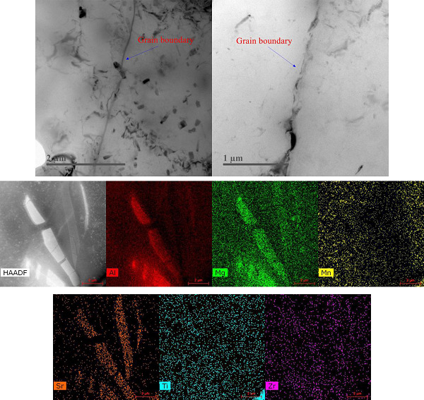 Mechanical properties, corrosion behavior, and microstructure of Sr modified Al–9.2Mg–0.7Mn alloys