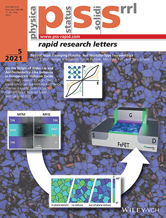 On the Origin of Wake-Up and Antiferroelectric-Like Behavior in Ferroelectric Hafnium Oxide Volume 15 Issue 5, 2021