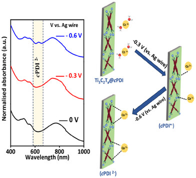In Situ Monitoring of Redox Electrochemistry of Perylene Diimide Electrodes by UV–Vis–NIR Spectroscopy