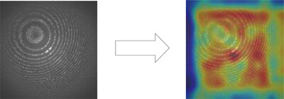 Explainable machine learning for diffraction patterns