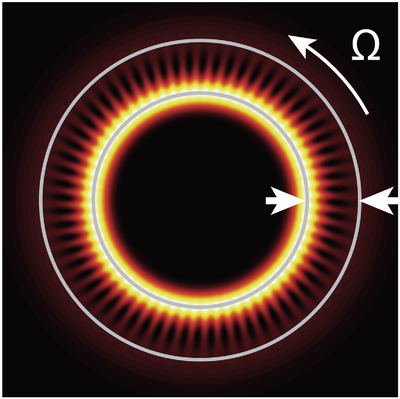 All-Optical Spin–Orbit Coupling of Light in Coherent Media Using Rotating Image