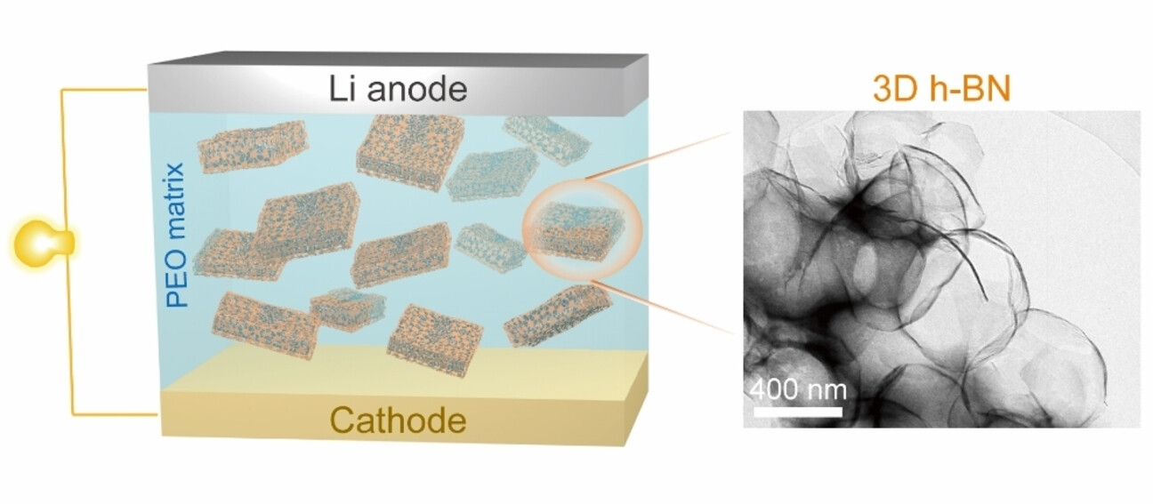 The Synthesis of Three-Dimensional Hexagonal Boron Nitride as the Reinforcing Phase of Polymer-Based Electrolyte for All-Solid-State Li Metal Batteries