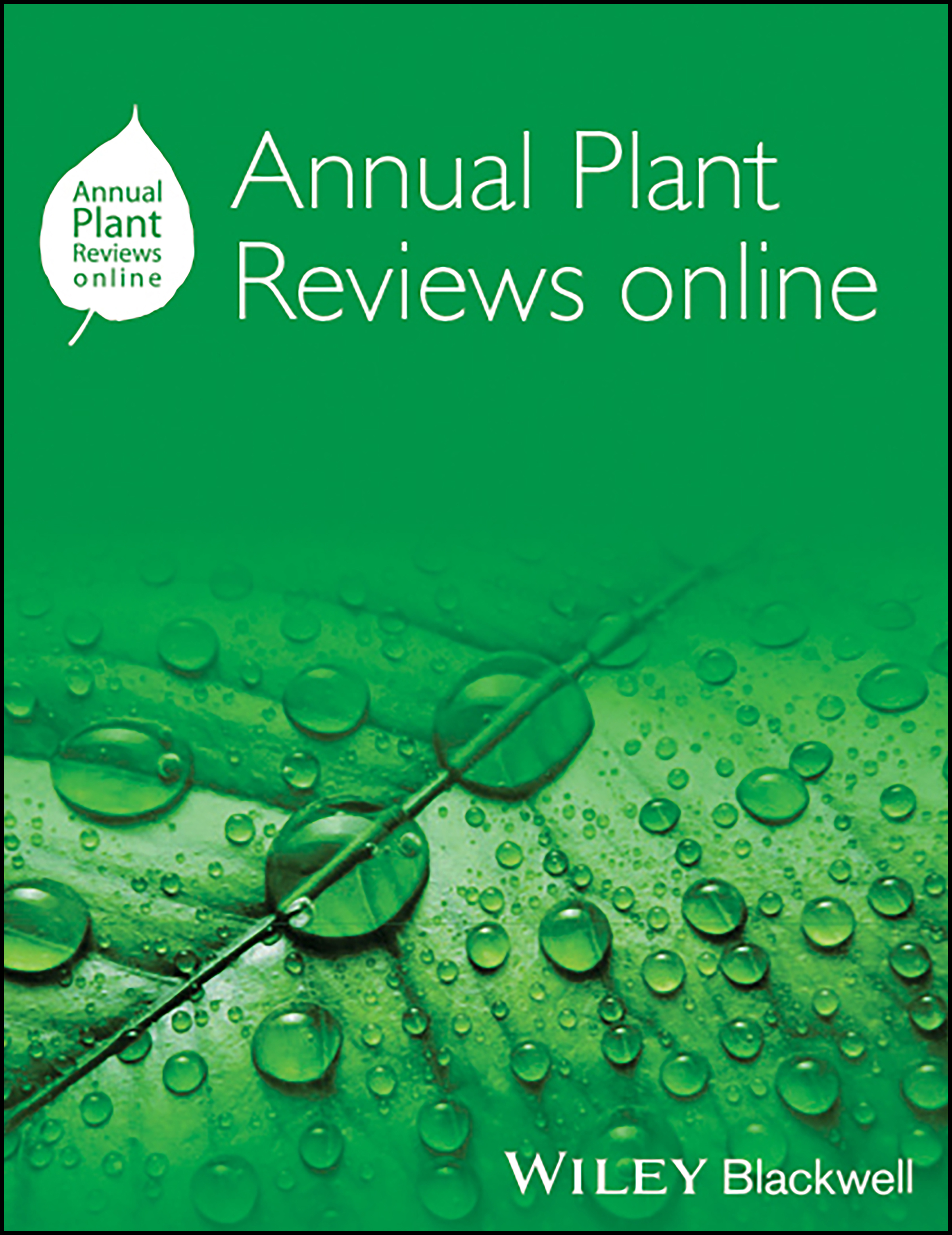 Cover image of Annual Plant Reviews online