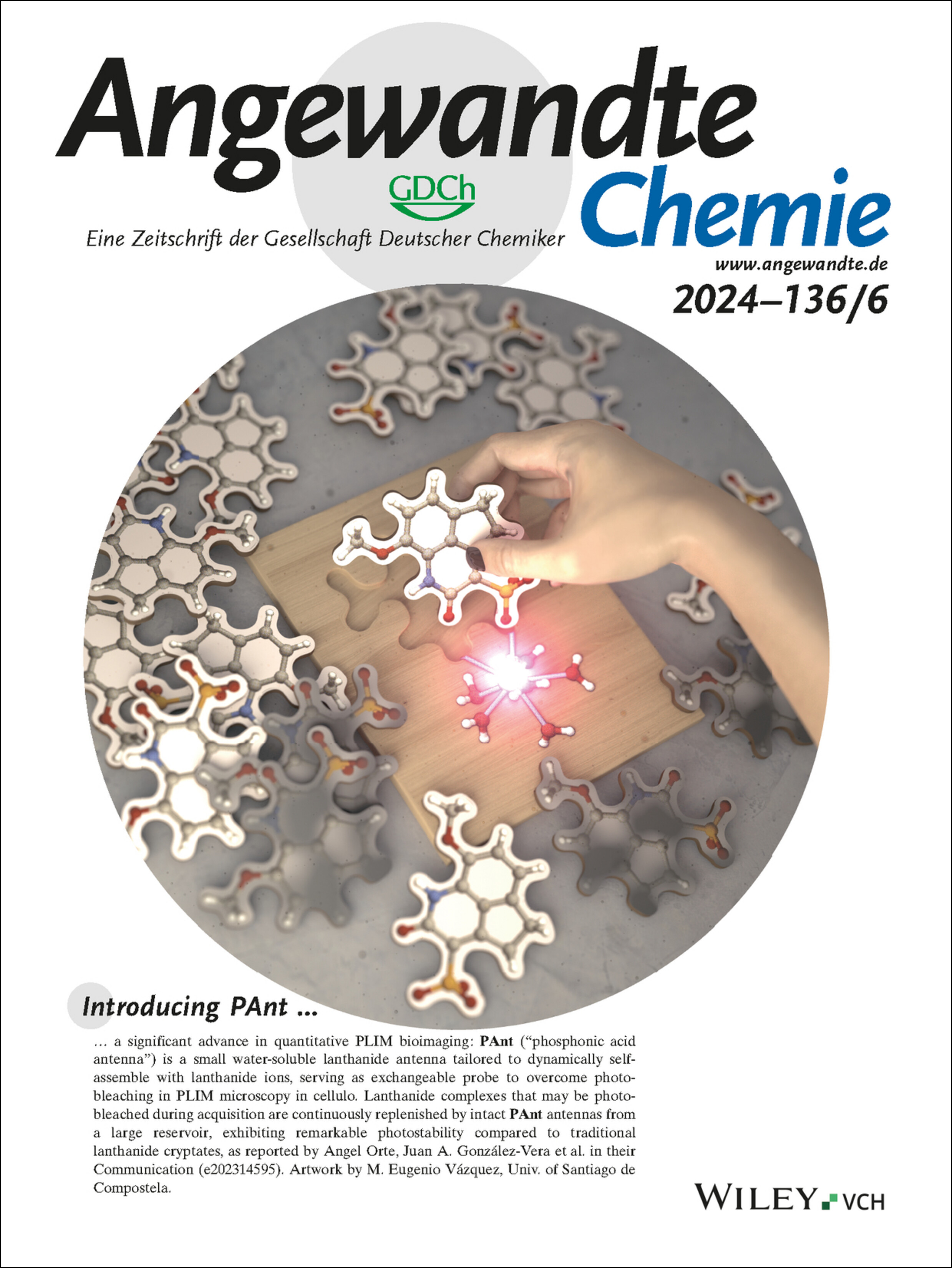 Rücktitelbild: Exchangeable Self-Assembled Lanthanide Antennas for PLIM Microscopy (Angew. Chem. 6/2024) Volume 136 Issue 6, 2024