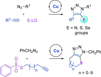 Copper(I)-Catalyzed Interrupted Click Reaction: Synthesis of Diverse 5-Hetero-Functionalized Triazoles