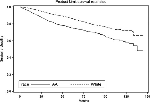 Racial disparities in survival outcomes by breast tumor subtype among African American women in Memphis, Tennessee