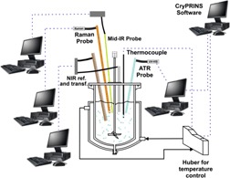 Raman, UV, NIR, and Mid-IR Spectroscopy with Focused Beam Reflectance Measurement in Monitoring Polymorphic Transformations