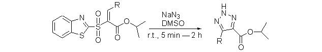 Facile Synthesis of 4,5-Disubstituted 2H-1,2,3-Triazoles by Catalyst-free Cycloaddition between Substituted Vinyl Sulfones and Sodium Azide under Ambient Conditions