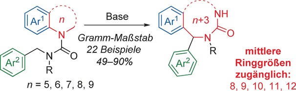 Medium-Ring Nitrogen Heterocycles through Migratory Ring Expansion of Metalated Ureas