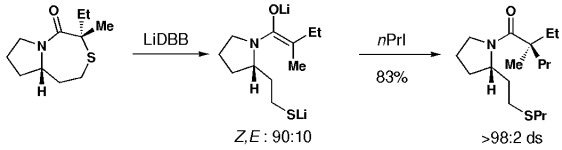 Stereoselective Formation of Quaternary Carbon Centers: Alkylation of α,α-Disubstituted Amide Enolates