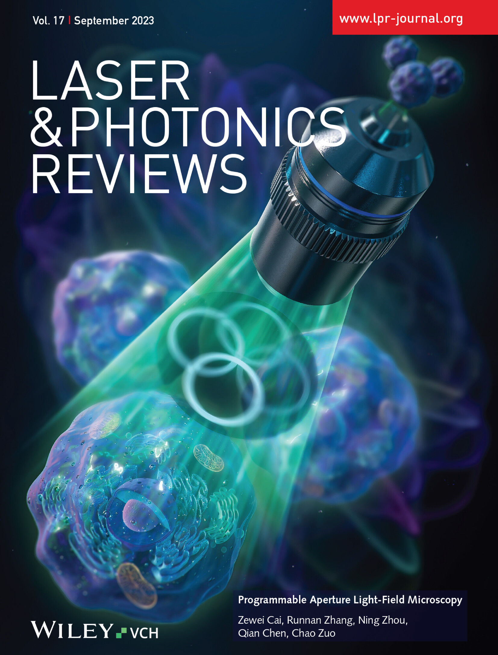 Programmable Aperture Light-Field Microscopy (Laser Photonics Rev. 17(9)/2023) Volume 17 Issue 9, 2023