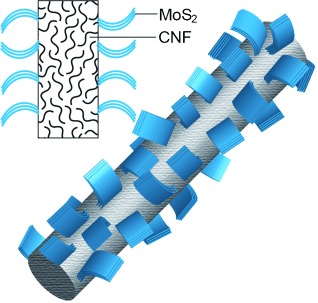 Carbon Nanofibers Decorated with Molybdenum Disulfide Nanosheets: Synergistic Lithium Storage and Enhanced Electrochemical Performance