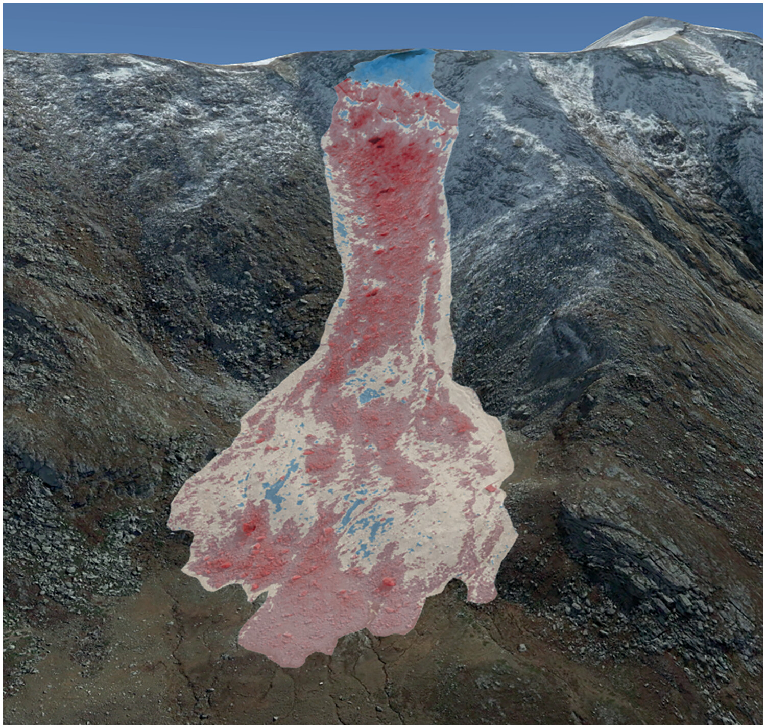 Predisposing, triggering and runout processes at a permafrost-affected rock avalanche site in the French Alps (Étache, June 2020)