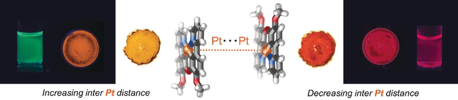Structural Elucidation of Selective Solvatochromism in a Responsive-at-Metal Cyclometalated Platinum(II) Complex
