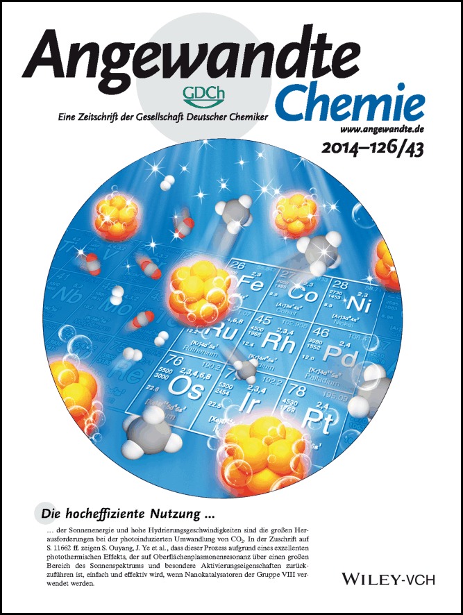 Innentitelbild: Photothermal Conversion of CO2 into CH4 with H2 over Group VIII Nanocatalysts: An Alternative Approach for Solar Fuel Production (Angew. Chem. 43/2014)