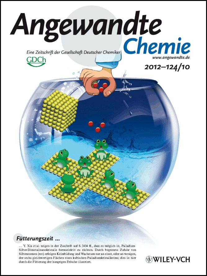Rücktitelbild: Controlling the Nucleation and Growth of Silver on Palladium Nanocubes by Manipulating the Reaction Kinetics (Angew. Chem. 10/2012)