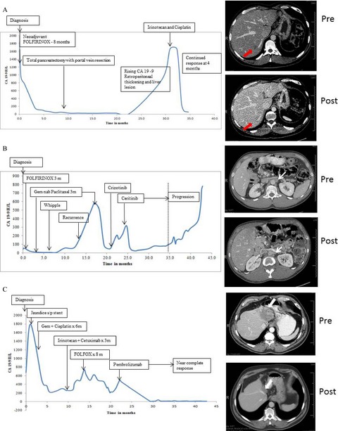 Impact of genomic profiling on the treatment and outcomes of patients with advanced gastrointestinal malignancies