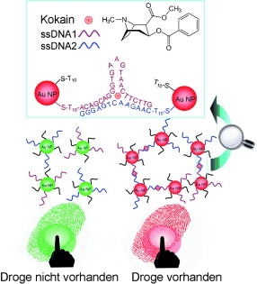 Nanoplasmonic Imaging of Latent Fingerprints and Identification of Cocaine