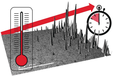Effect of Temperature on the Nucleation and Growth of Precious Metal Nanocrystals