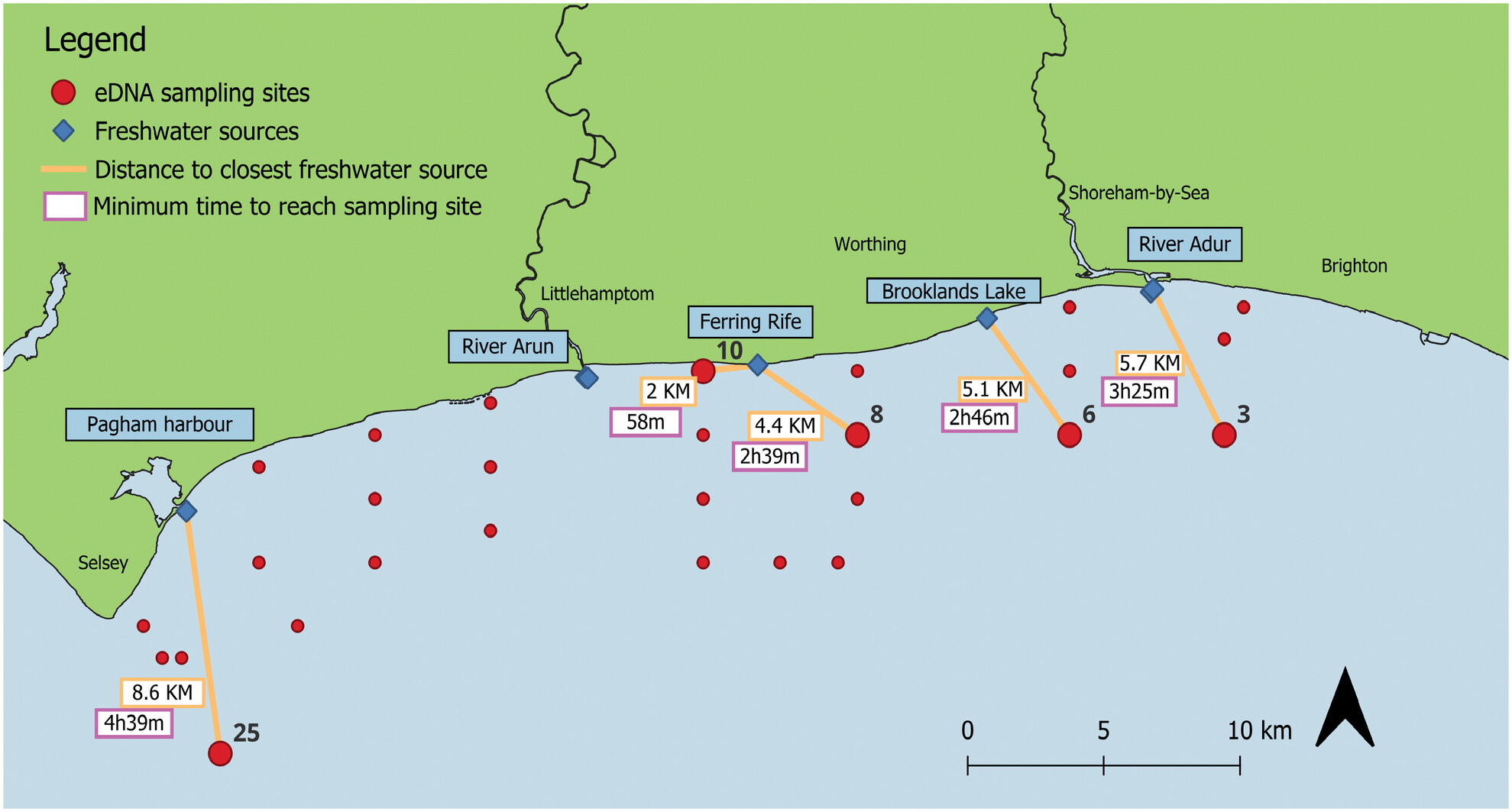 Current Affairs: Examining the Use of Environmental DNA for Relative Abundance Monitoring in a Dynamic Tidal Habitat